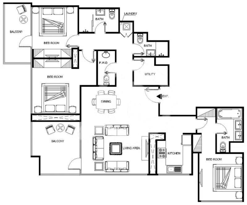 3br And Maids Burj Khalifa And Fountain View For 8 Guests Dubai